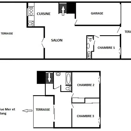 3 Avec Terrasse, 6 Pers, Proche Plage, Wi-fi Gratuit, Quartier Agreable - Fr-1-81-146 *